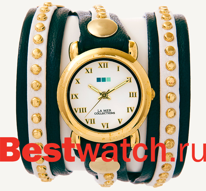 Часы La Mer С клепками LMSW3013